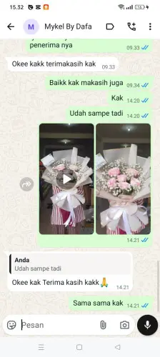 Testimonial Buket Bunga ungaran